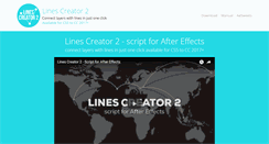 Desktop Screenshot of linescreator.com